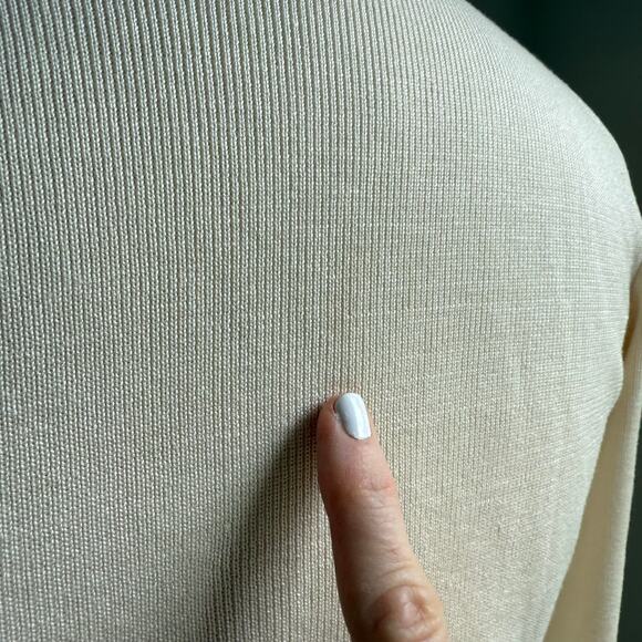 Ann Taylor 100% Silk Cardigan – Embroidered Trim, Size Small - Picture 8 of 8